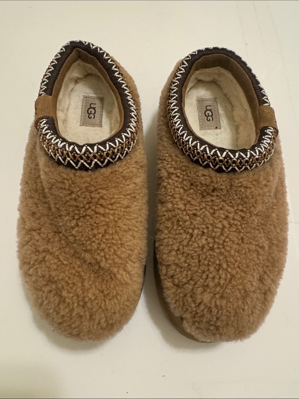 UGG Tasman curly clog slippers